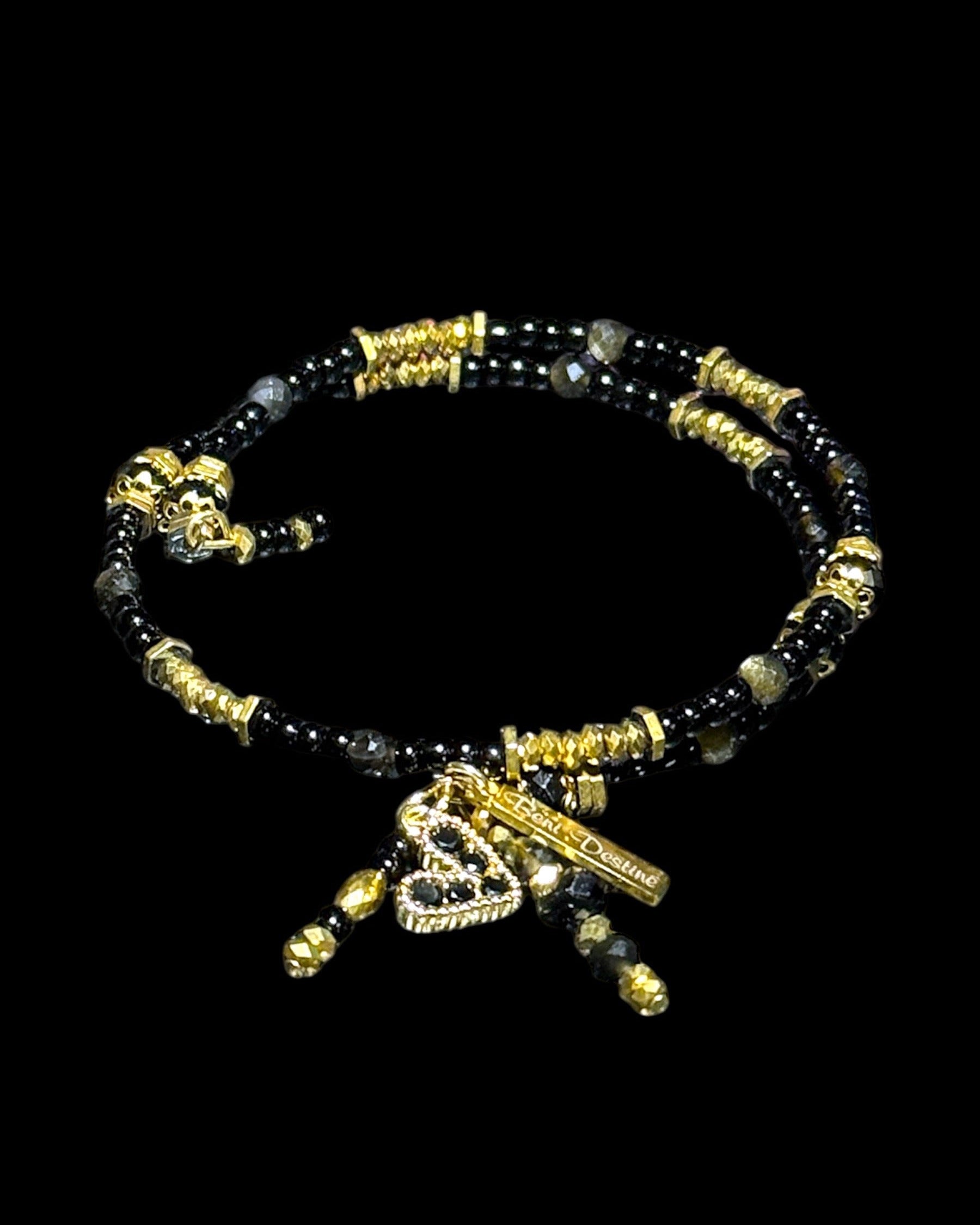 Softly Seeded Mini Wrap Bracelets