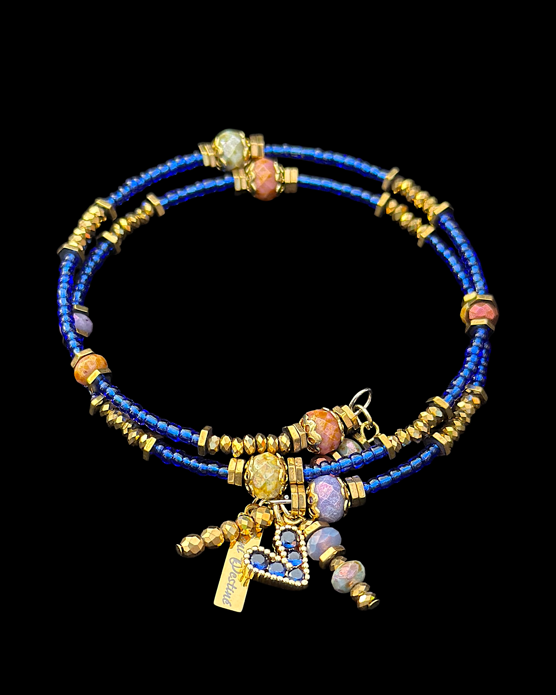 Softly Seeded Mini Wrap Bracelets