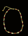 Saffron Harvest Gemstone Neclace