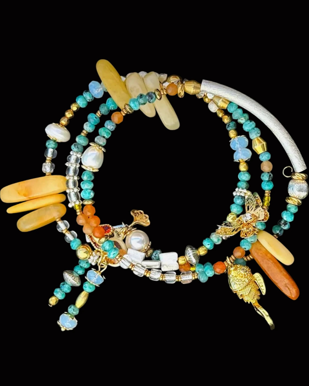 Koi & Company Memory Wrap Bracelet