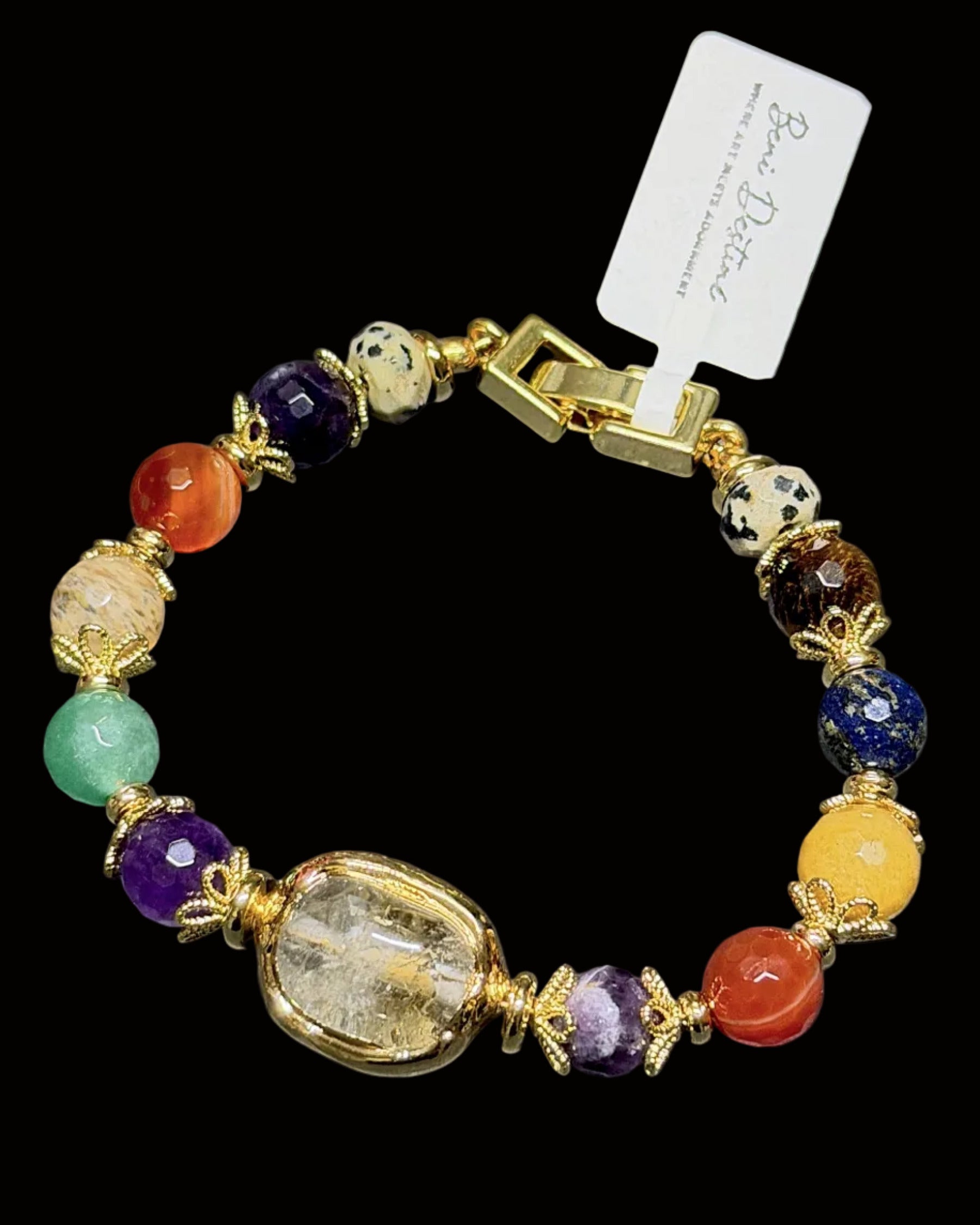 Gemstone Link Bracelets