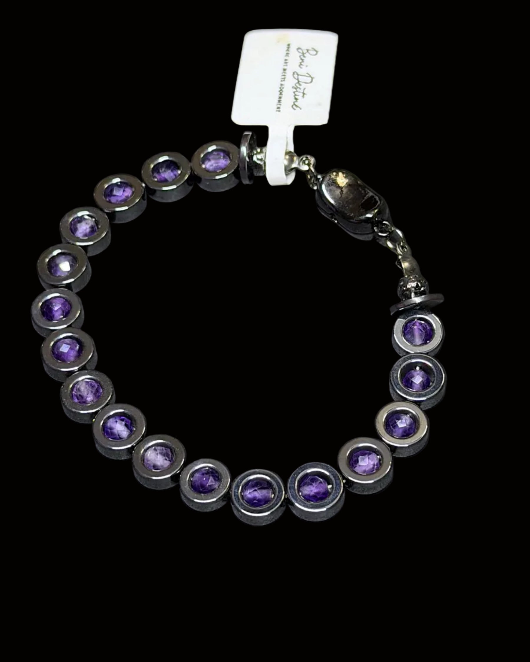 Hematite Framed Bracelets