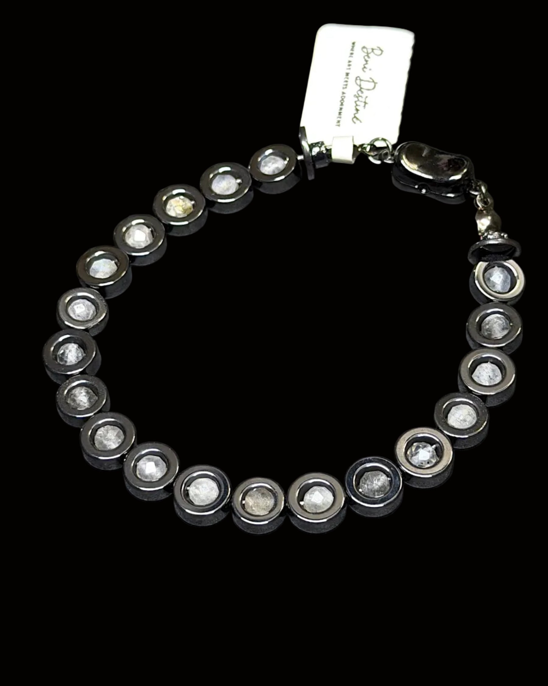 Hematite Framed Bracelets