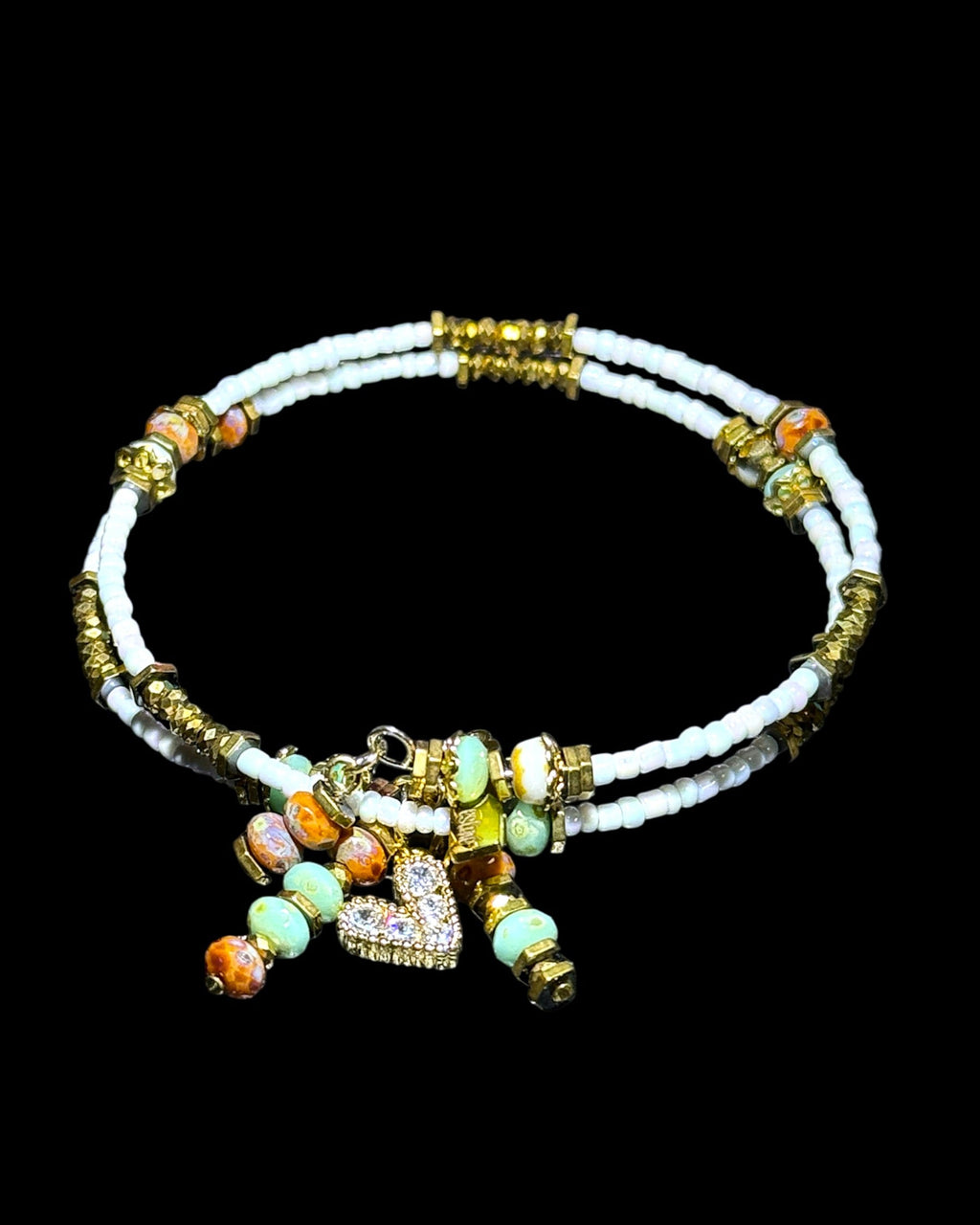 Softly Seeded Mini Wrap Bracelets
