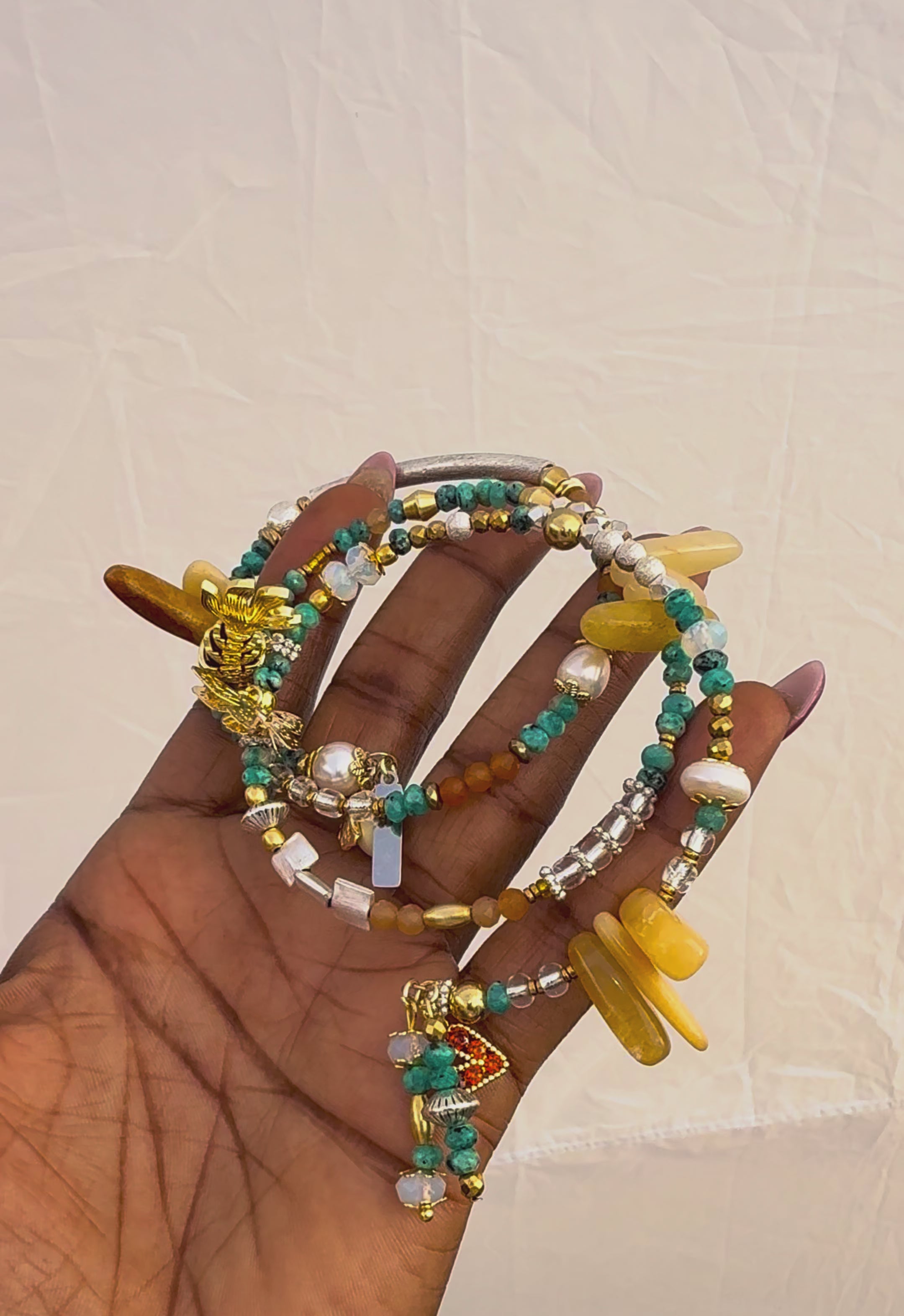 Koi & Company Memory Wrap Bracelet